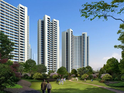 海南都市歐情鳥瞰圖